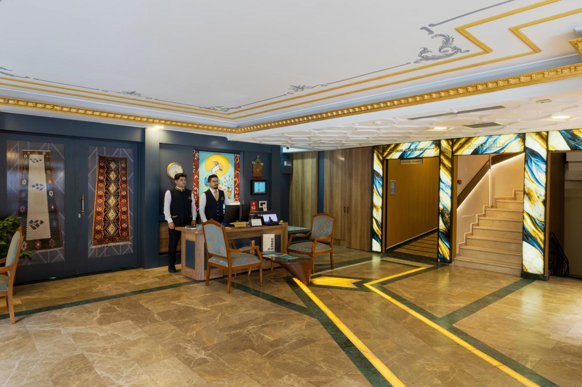 เซเวนฮิลล์ โฮเต็ล Hotel อิสตันบูล ภายนอก รูปภาพ